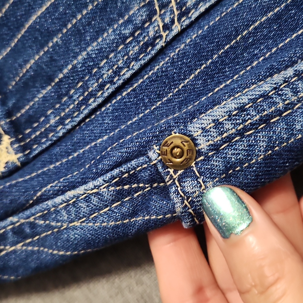 RARE!! Vintage Lee High Rise Baggy Relaxed Tapered Leg Western "Mom" Jeans - Picture 12 of 14